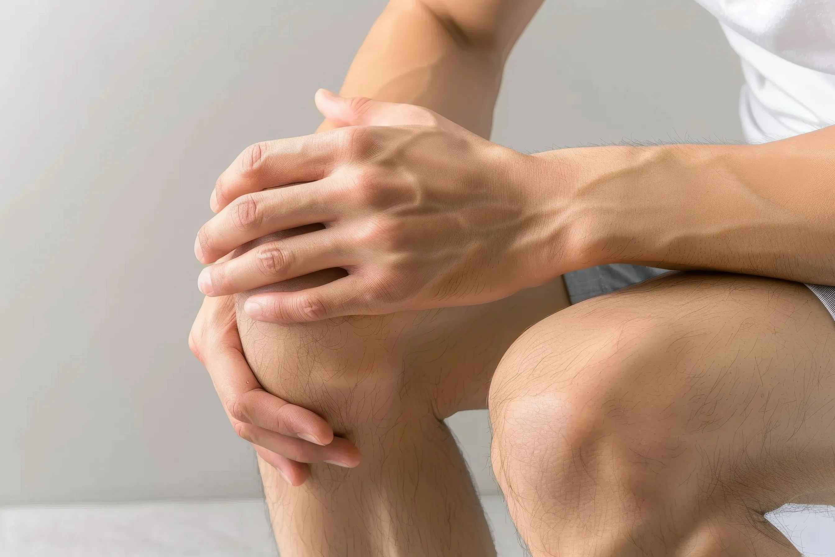 膝を痛めてる人